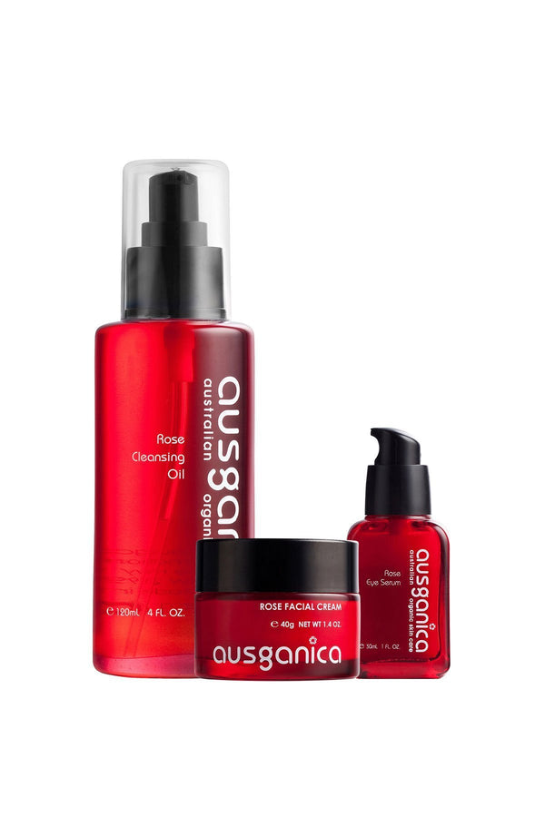Winter Revive Rose Skincare Trio - Save $51