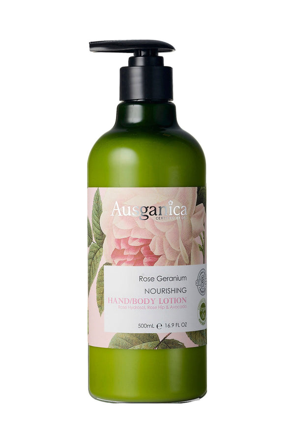 Rose Geranium Nourishing Hand & Body Lotion